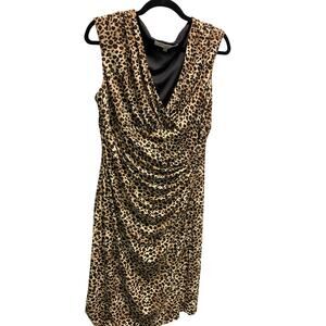 Womens Animal Print Dress Mindi 14